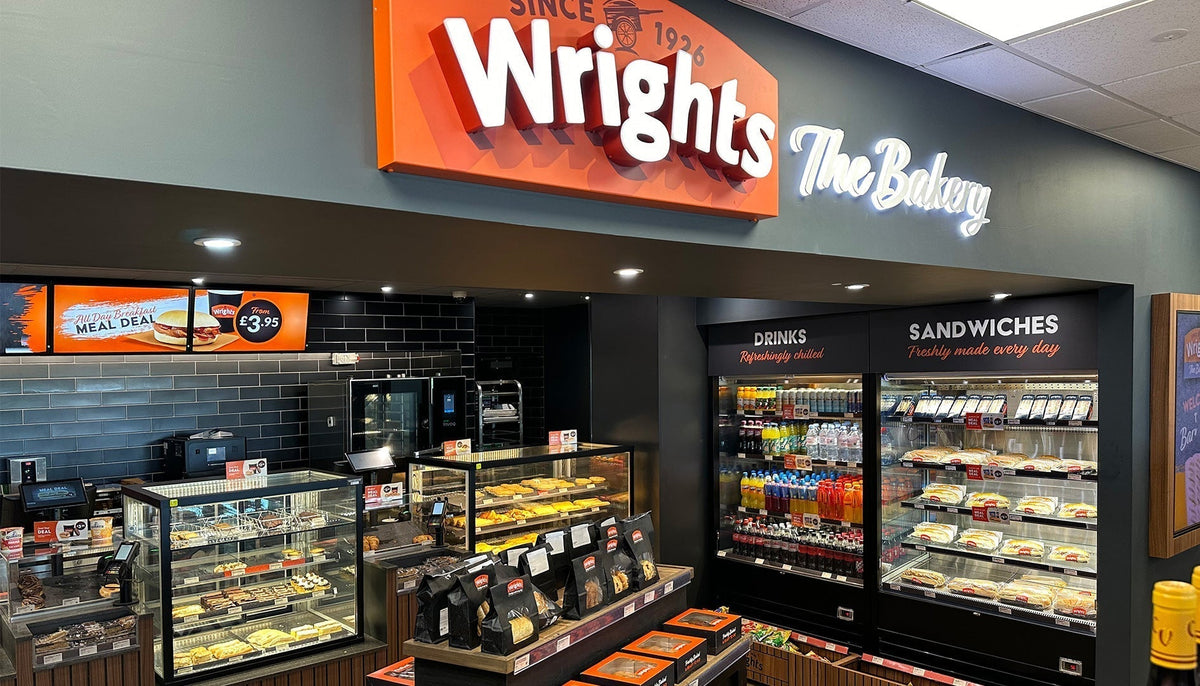 Cossiga are making food look great at Wright's Pies in Barnetby, UK.