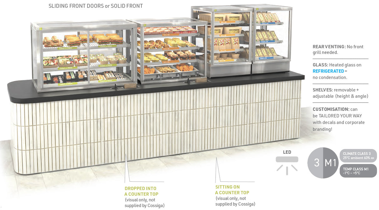 Cossiga STG food display Cabinet